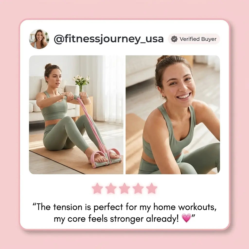 4 in 1 pedal resistance band